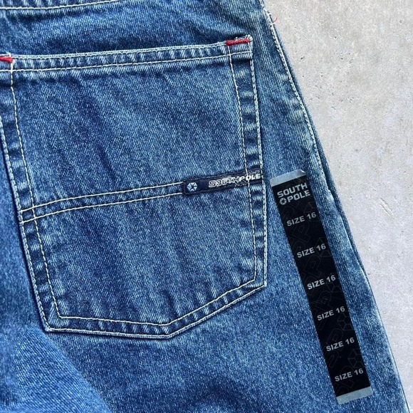 Brand New Denim y2k South Pole Jeans Women sizes 6-8 - Picture 6 of 7